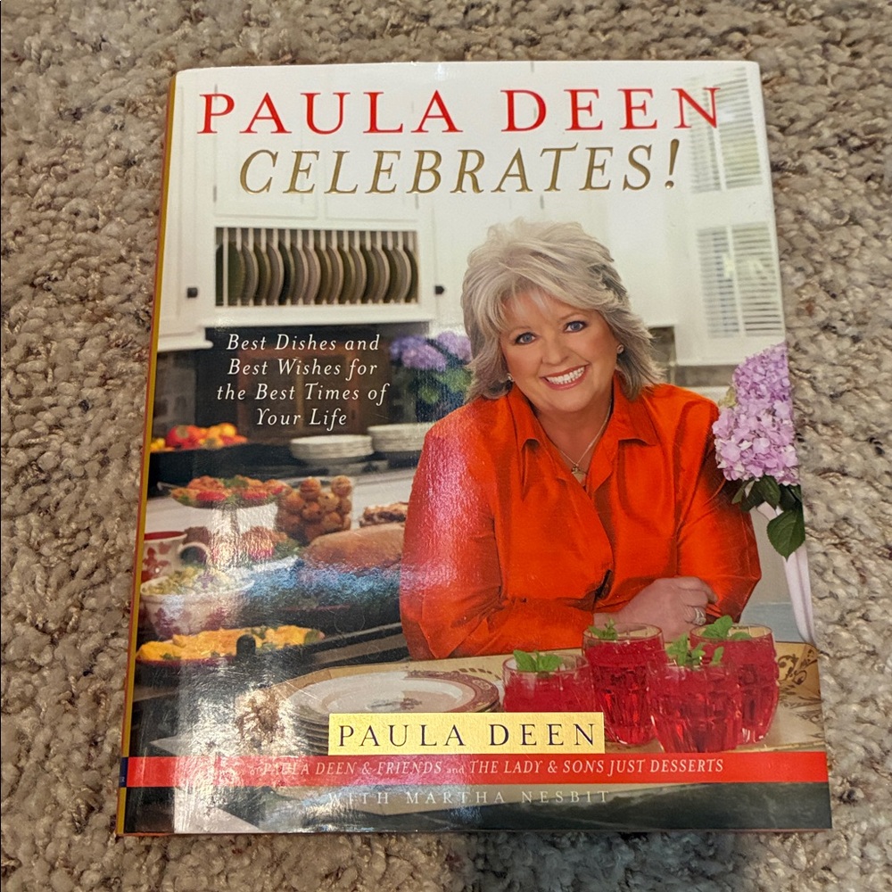 Paula Deen Celebrates Hardcover Cookbook - Signed